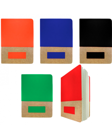 Libreta Ecologica Cubierta Lino