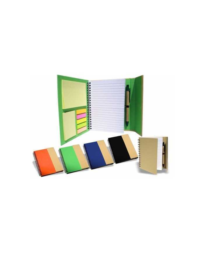 Notebook Anillada Cubierta Color Entero