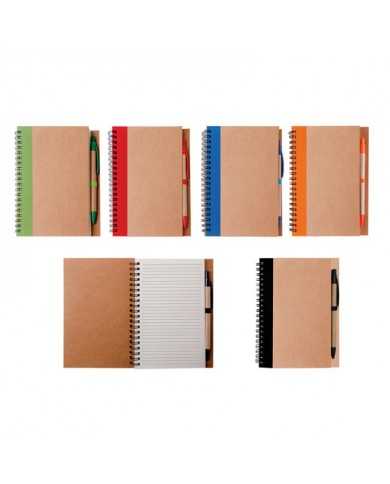 Libreta Anillada Hojas Ecologicas