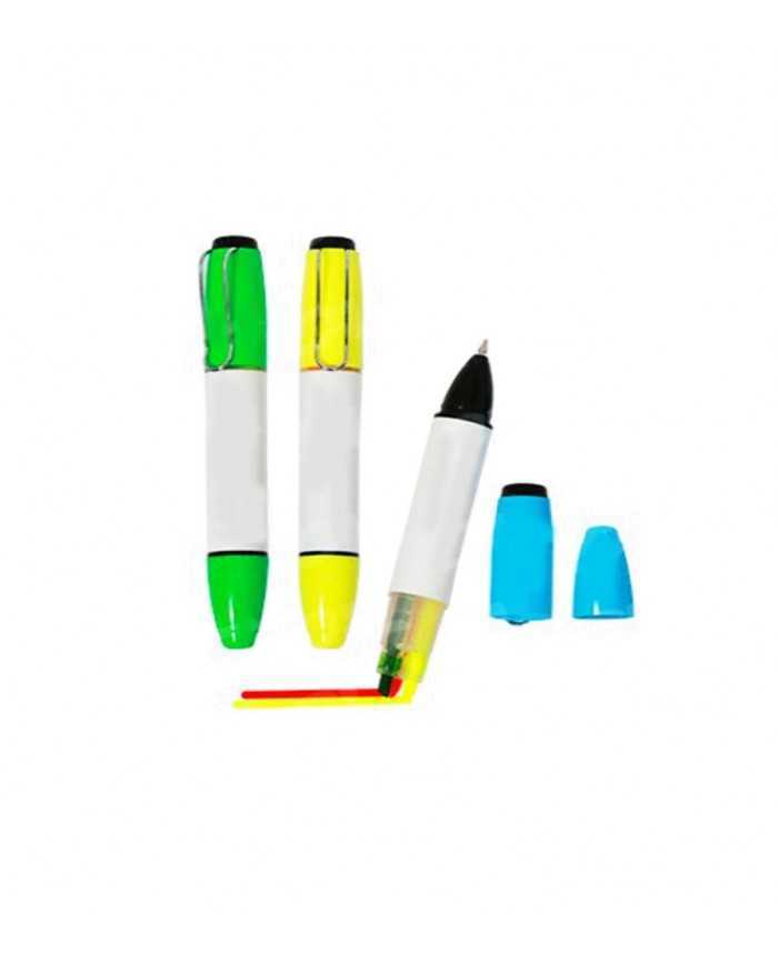 resalatador 3 crayolas con lapicero