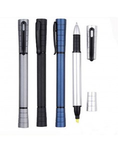 Lapicero resaltador plastico 2