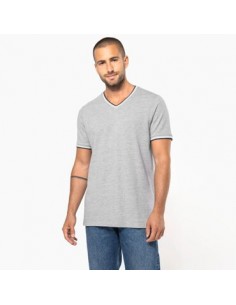 Polo AlgodÃ³n cuello v tejid
