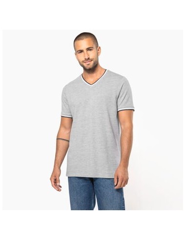 Polo AlgodÃ³n cuello v tejid