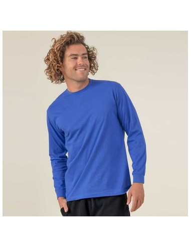 Polo Manga Larga AlgodÃ³n 20/1 Cuello Redond