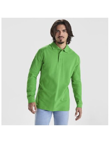 Polo AlgodÃ³n Camisero Manga Larg