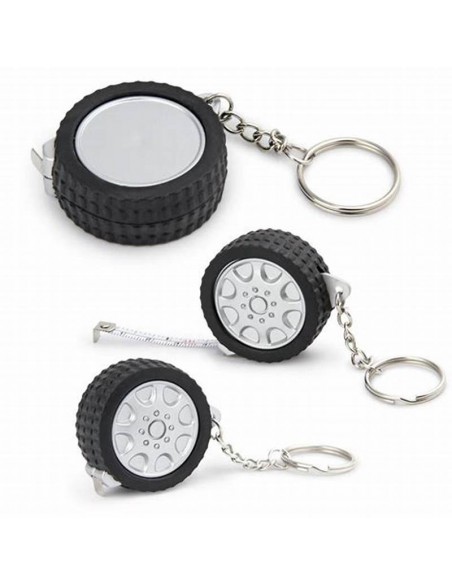 Llavero llanta con wincha para sublimar